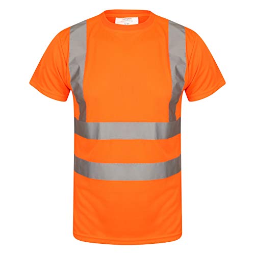 Hi Vis Crew Neck T Shirt EN ISO 471