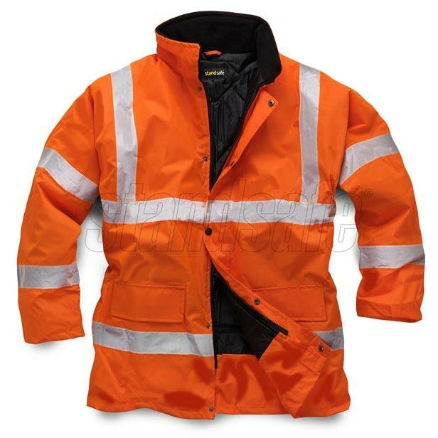 Yellow Storm Flex PU Parka EN ISO 20471 - SuperStuff Workwear