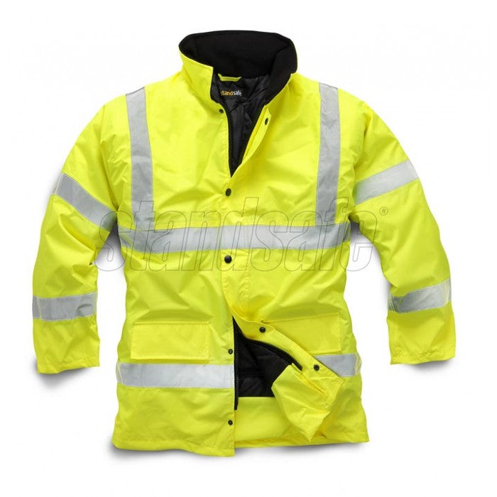 Orange Storm Flex PU Parka EN ISO 20471 GO/RT 3279/RIS-3279-TOM - SuperStuff Workwear