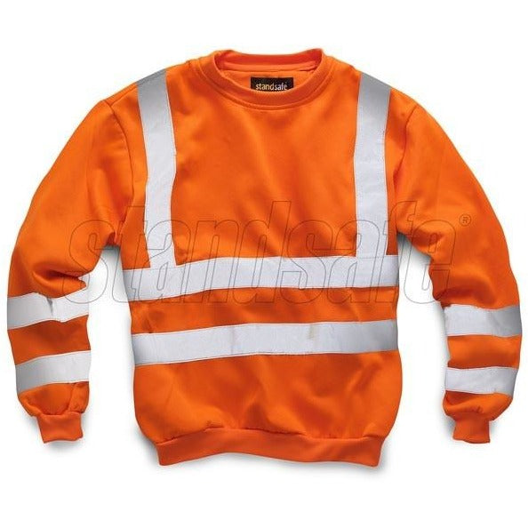 Yellow Hi Vis Sweatshirt EN ISO 20471 - SuperStuff Workwear