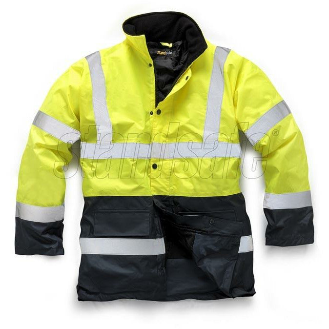 Hi Vis 2 Tone Parka EN ISO 20471 - SuperStuff Workwear