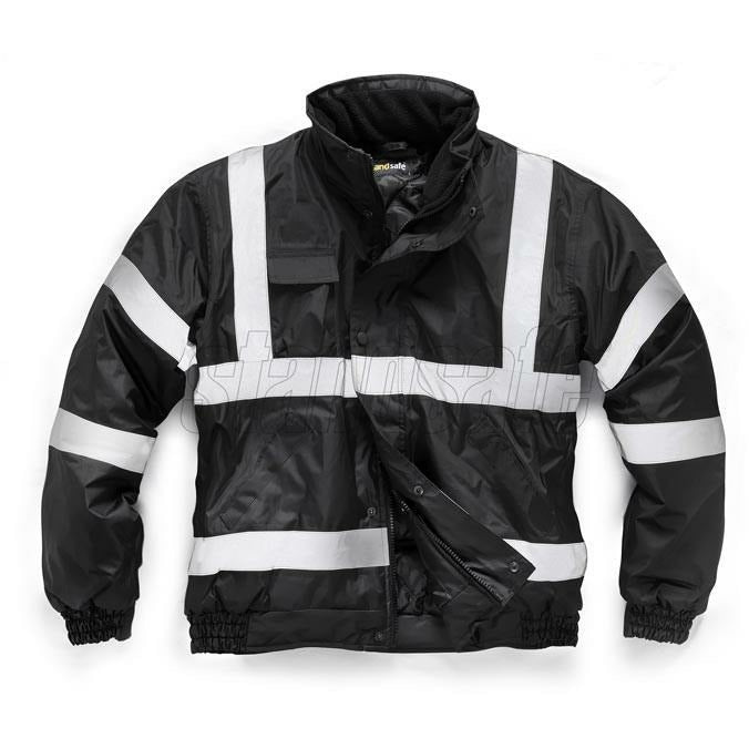 Navy Bomber Security Jacket EN 343 - SuperStuff Workwear