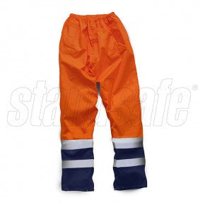 Yellow Hi Vis Two Tone Overtrouser EN ISO 20471 - SuperStuff Workwear