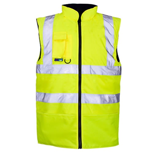 Hi Vis Bodywarmer EN ISO 20471 - SuperStuff Workwear