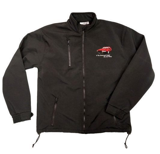 Car Embroidered Adults Softshell Jacket