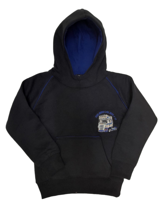 Kids Blue Lorry Hoodie